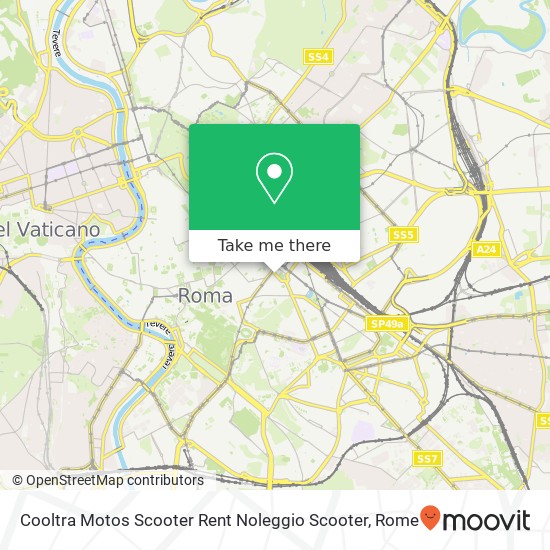 Cooltra Motos Scooter Rent Noleggio Scooter map