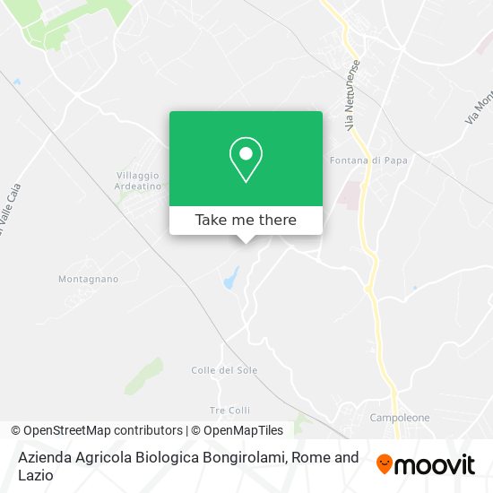 Azienda Agricola Biologica Bongirolami map