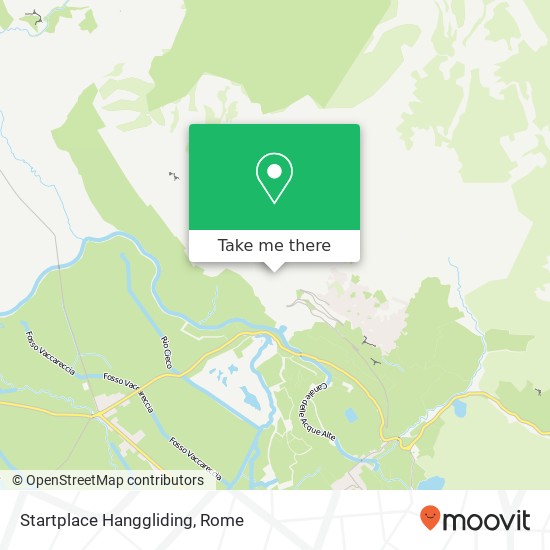 Startplace Hanggliding map