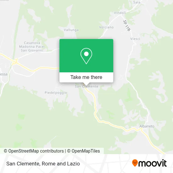 San Clemente map
