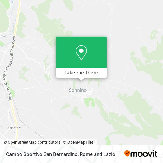 Campo Sportivo San Bernardino map