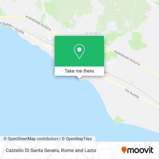 Castello Di Santa Severa map