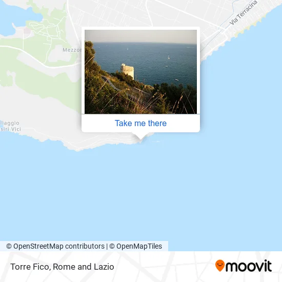 Torre Fico map