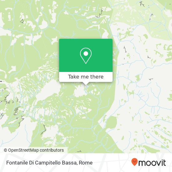 Fontanile Di Campitello Bassa map