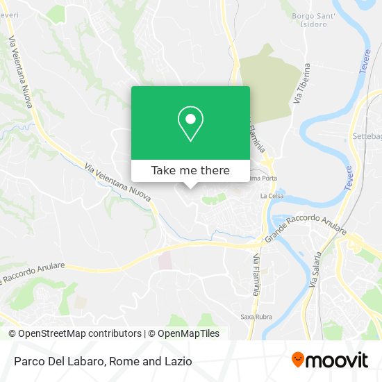 Parco Del Labaro map
