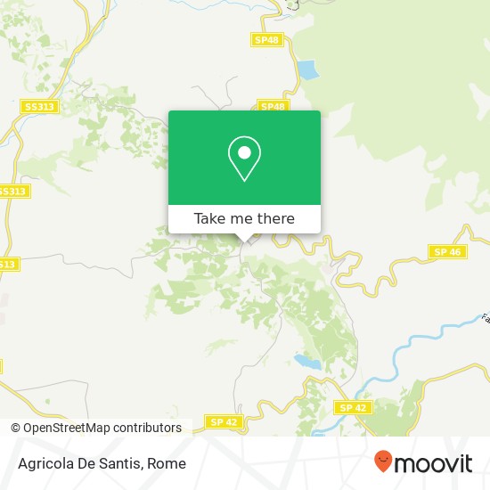 Agricola De Santis map