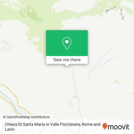 Chiesa Di Santa Maria In Valle Porclaneta map