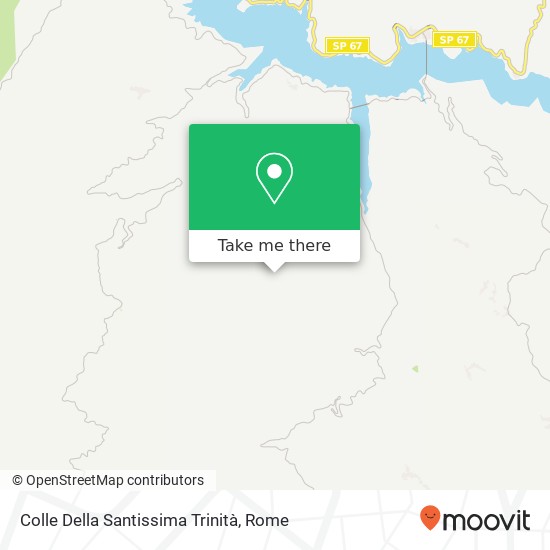 Colle Della Santissima Trinità map