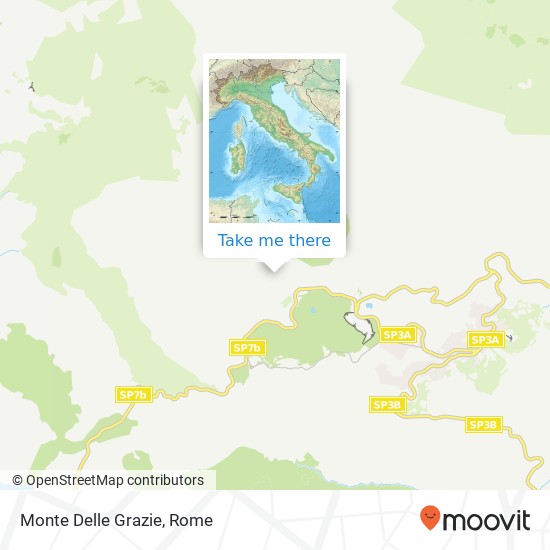 Monte Delle Grazie map