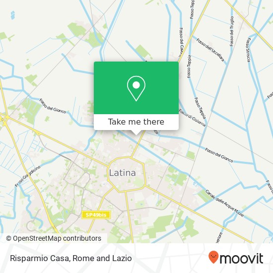 Risparmio Casa map