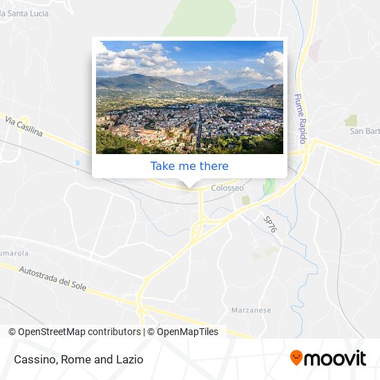 Cassino map