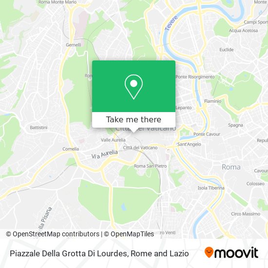 Piazzale Della Grotta Di Lourdes map