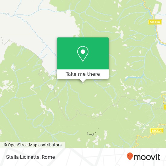 Stalla Licinetta map