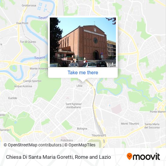Chiesa Di Santa Maria Goretti map