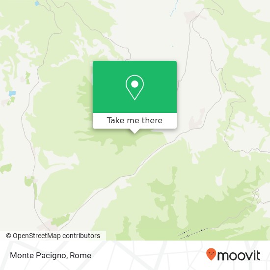Monte Pacigno map
