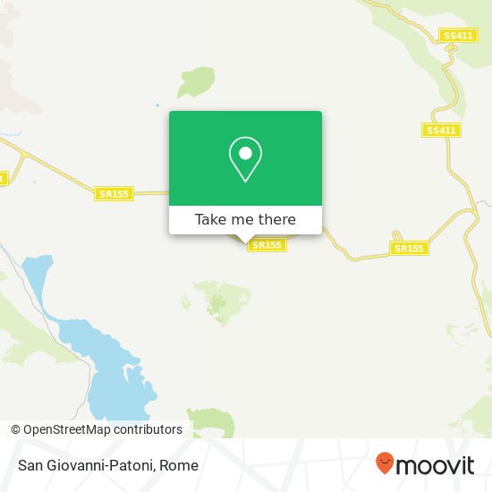 San Giovanni-Patoni map