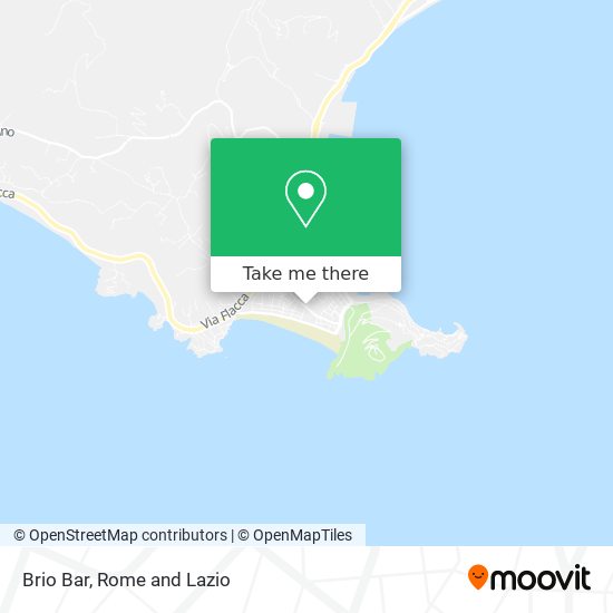 Brio Bar map