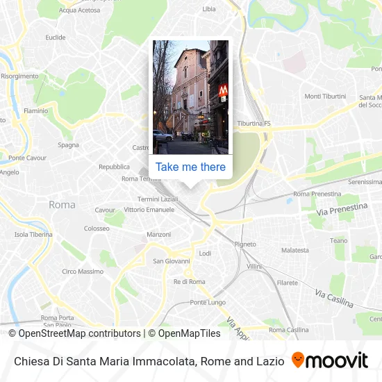 Church of Santa Maria Immacolata map