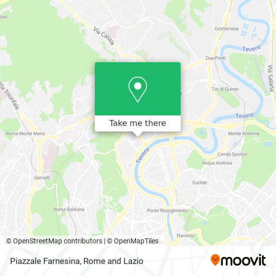 Piazzale Farnesina map