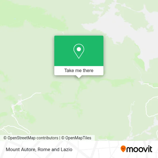 Mount Autore map