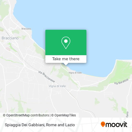 Spiaggia Dei Gabbiani map