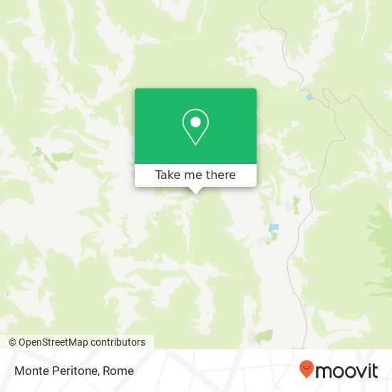 Monte Peritone map