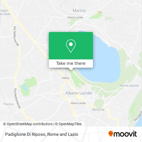 Padiglione Di Riposo map