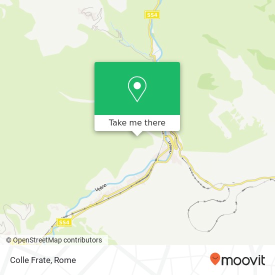 Colle Frate map