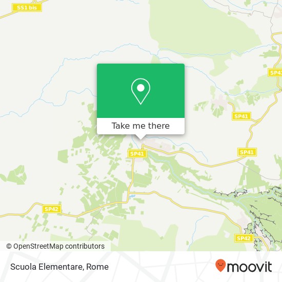 Scuola Elementare map