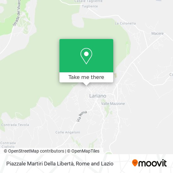 Piazzale Martiri Della Libertà map
