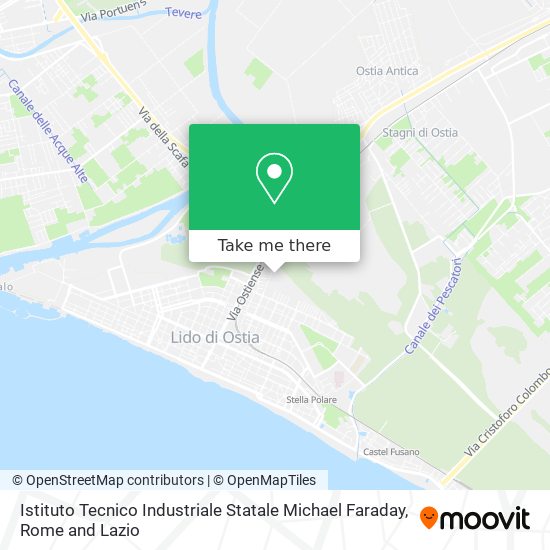 Istituto Tecnico Industriale Statale Michael Faraday map