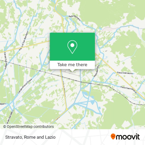 Stravato map