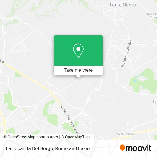 Locanda del Borgo map