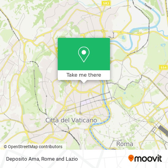 Deposito Ama map