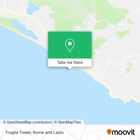 Truglia Tower map