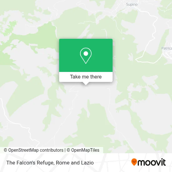 The Falcon's Refuge map