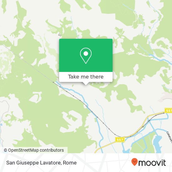 San Giuseppe Lavatore map