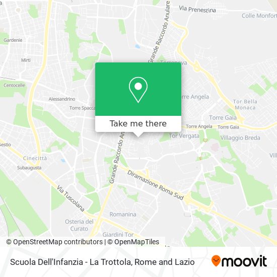 Scuola Dell'Infanzia - La Trottola map