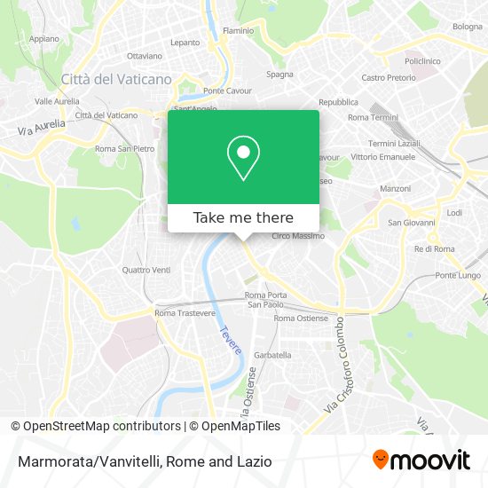 Marmorata/Vanvitelli map