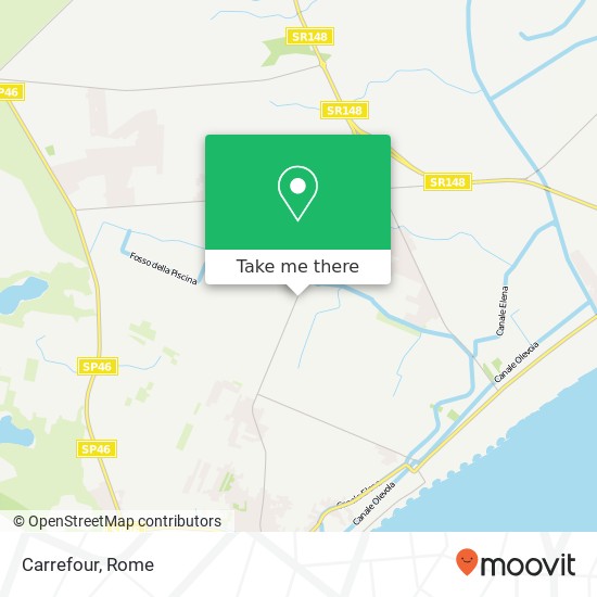 Carrefour map