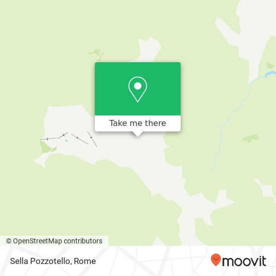Sella Pozzotello map