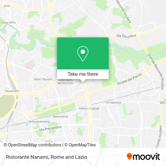 Ristorante Nanami map