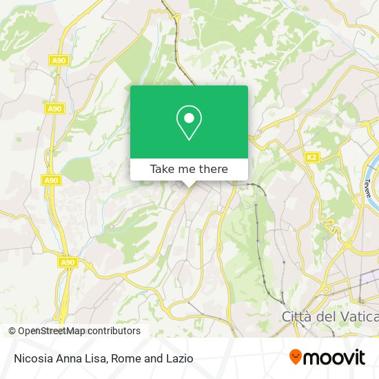 Nicosia Anna Lisa map