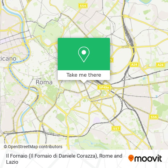 Il Fornaio (Il Fornaio di Daniele Corazza) map