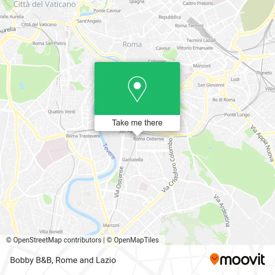 Bobby Bed and Breakfast map