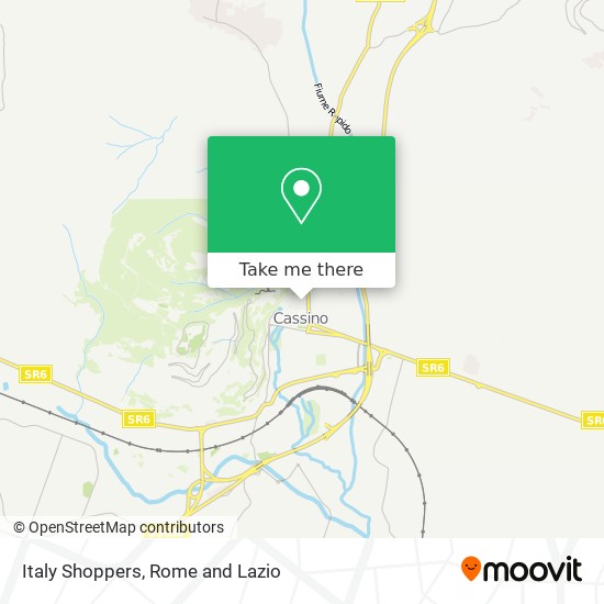 Italy Shoppers map