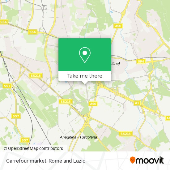 Carrefour market map