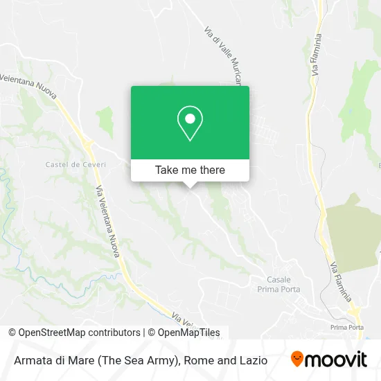 Armata di Mare (The Sea Army) map