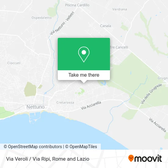 Via Veroli / Via Ripi map