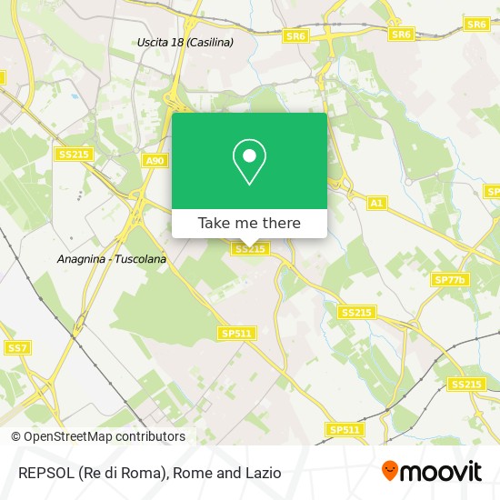 REPSOL (Re di Roma) map